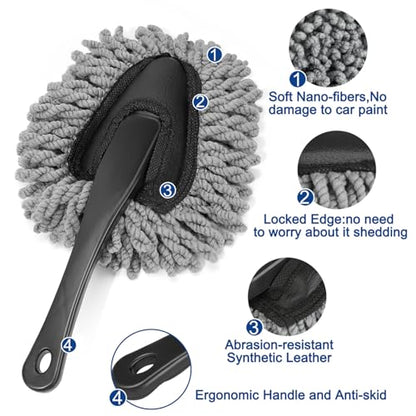 Kit de gel de limpieza de cepillo de limpieza para interior