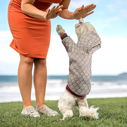 Sudaderas con capucha para perro, abrigo de invierno clásico