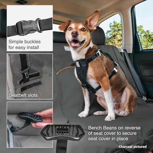 Kurgo Rover Bench - Funda de asiento para perro, fundas de a