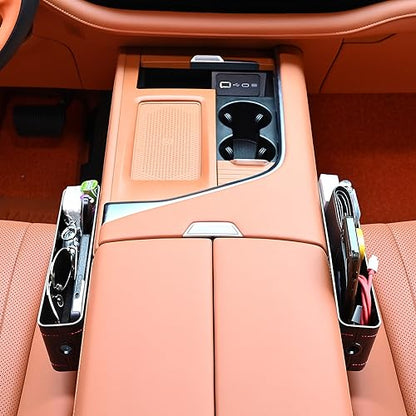 Car Side Seat Gap Filler, 2 Pack Multifunctional Car Seat Or