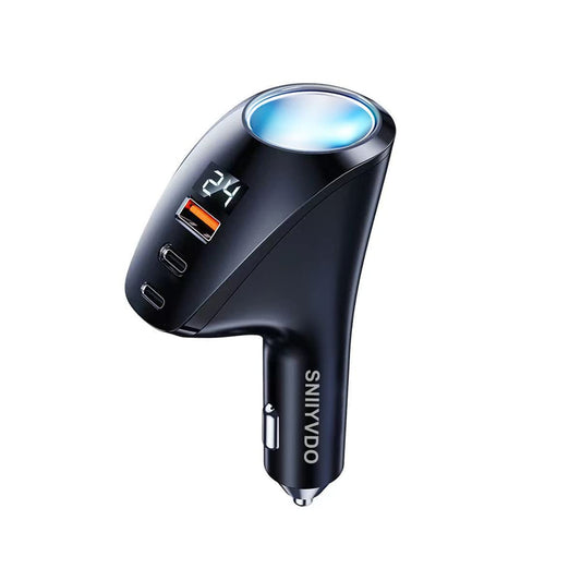 [PD36W & QC22.5W] Adaptador de cargador de coche, cargador d