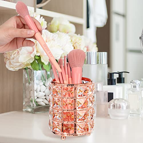 Eersida Paquete de 4 soportes para brochas de maquillaje de