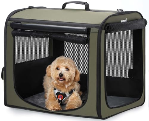 Transportador de coche para perros ligero, transportador de