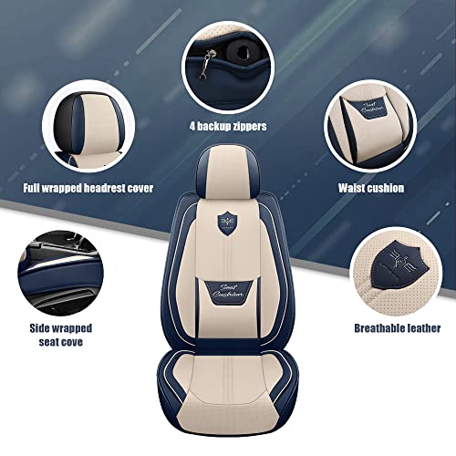 LINGVIDO - Fundas de piel para asientos de automóviles, tran