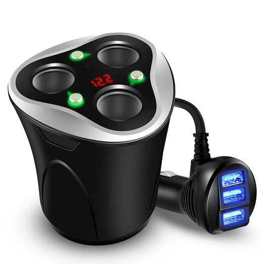 Skyocean Adaptador de corriente divisor de encendedor de cig
