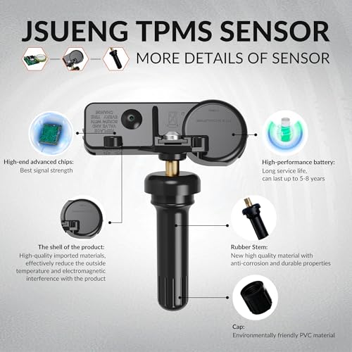 Sensor TPMS Subaru, monitor de presión de neumáticos de 315