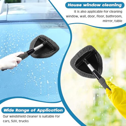 Baderke El kit de limpiador de ventanas de automóvil de 8 pi