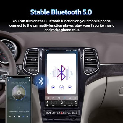 Actualización de radio estéreo de coche Android 12 de 13.6 p