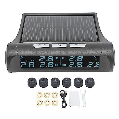 Sistema de monitoreo de presión de neumáticos para RV, USB y