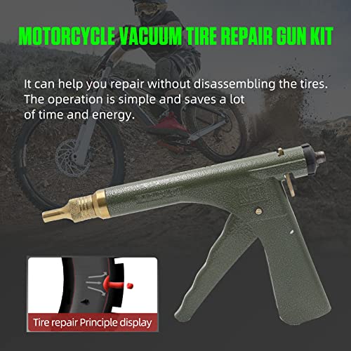 Kit de herramientas de reparación de tapones de neumáticos d