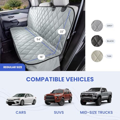 Perro Funda para asiento sin Hamaca para autos, camiones y S
