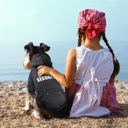 Sudadera con capucha para perro, sudadera de seguridad para