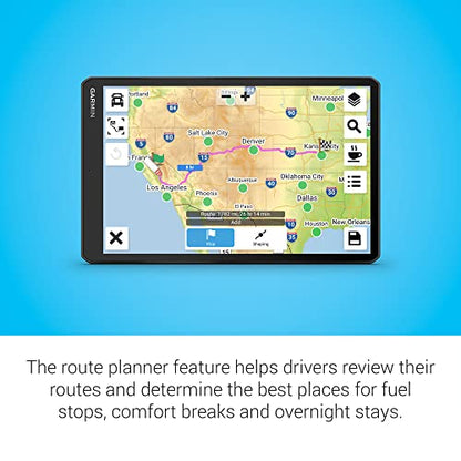 Garmin dēzl™ OTR1010, navegador GPS para camiones extra gran