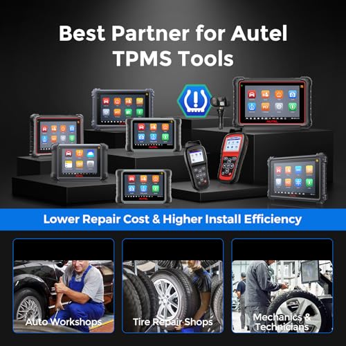 Autel Sensores TPMS MX-Sensor, 315 MHz y 433 MHz Sensor TPMS