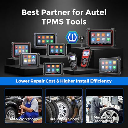 Autel Sensores TPMS MX-Sensor, 315 MHz y 433 MHz Sensor TPMS