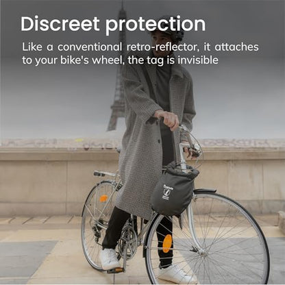 Overade AIRFLEC x2 - Soporte para AirTag GPS Tracker - Refle