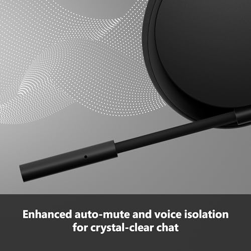 Xbox Wireless Gaming Headset – Over Ear Headphones – Spatial