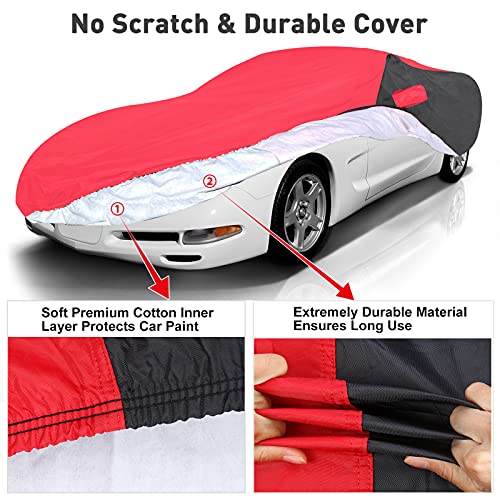 KAKIT Funda impermeable para automóvil para rayas C5 1996-20