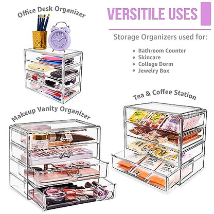 Sorbus Organizador de maquillaje – Organizador de maquillaje