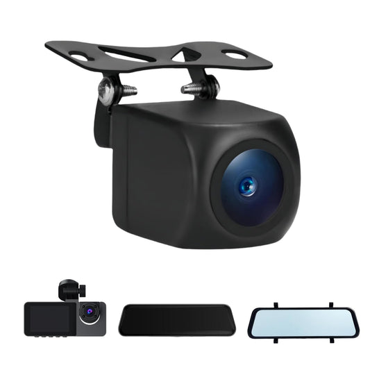 Cámara de respaldo de 4 pines para espejo Dash Cam 1080P/720