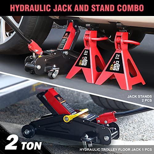 DNA MOTORING TOOLS-00280 Combo de gato hidráulico de perfil