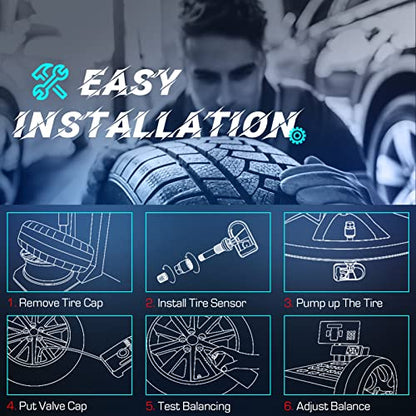 Youxmoto Se adapta al sensor TPMS de presión de neumáticos 5