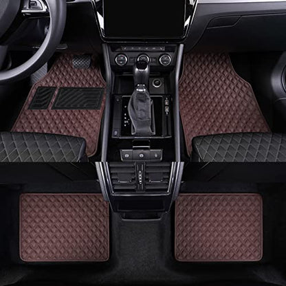 Alfombrillas de automóvil de lujo con diamantes para mujer,