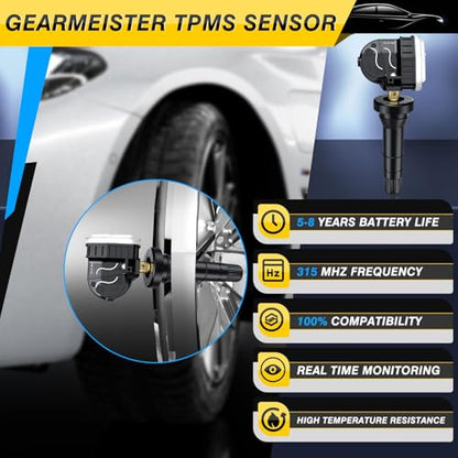 Sensores TPMS, sensor de sistema de monitor de presión de ne