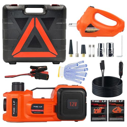E-HEELP Kit de gato eléctrico para coche hidráulico de 5 ton