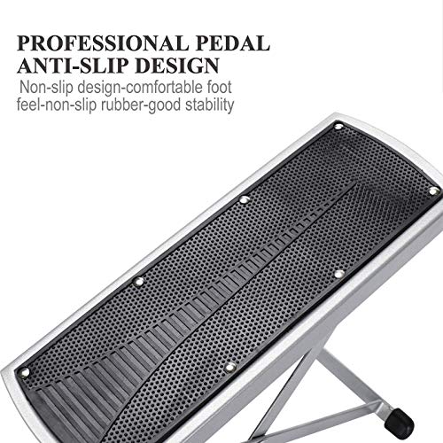 Reposapiés de pedicura, soporte de pie ajustable con separad