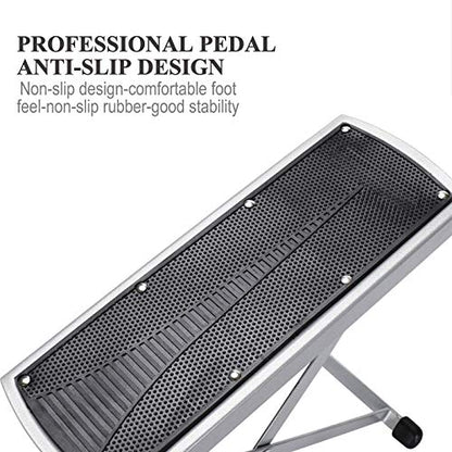 Reposapiés de pedicura, soporte de pie ajustable con separad