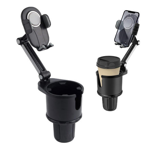 Base ajustable para portavasos de automóvil con soporte para