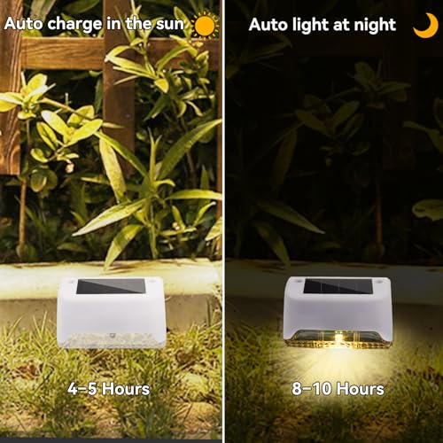 Paquete de 20 luces solares para terraza al aire libre para