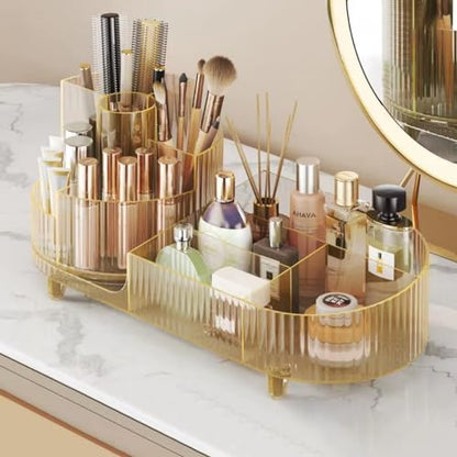Organizador de maquillaje giratorio, vitrina cosmética de gr