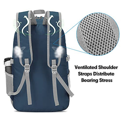 ZOMAKE Mochila de viaje ligera, resistente al agua, mochila