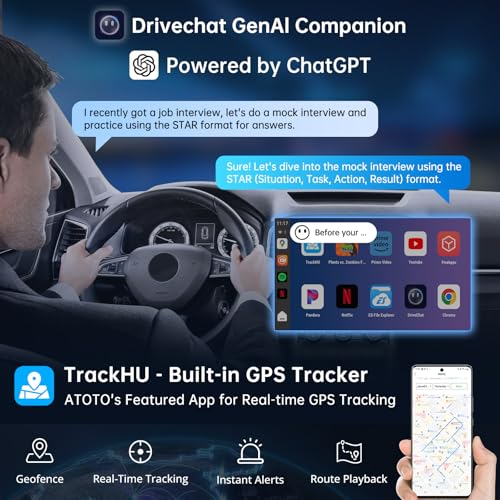 CB6 Wireless CarPlay Adapter with OBD2 Diagnostics,Supports