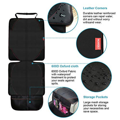 Protector de asiento de automóvil para niños, bebés, mascota