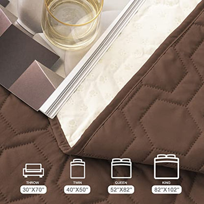 Funda impermeable y antideslizante para cama de perro y mant
