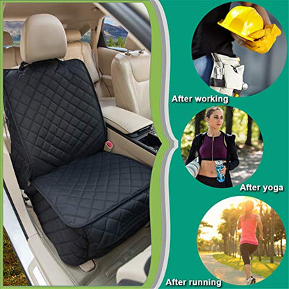 Funda impermeable para asiento delantero de perro, antidesli