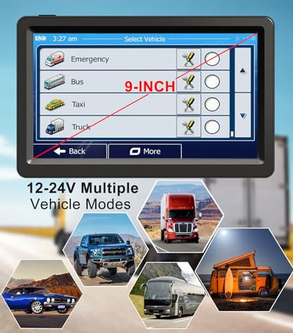 Navegación GPS para camión de coche Sistema GPS de pantalla