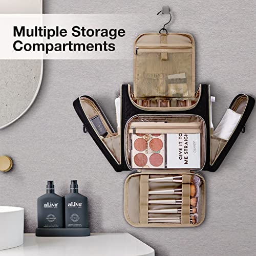 BAGSMART Neceser de viaje, neceser de viaje para mujer, bols