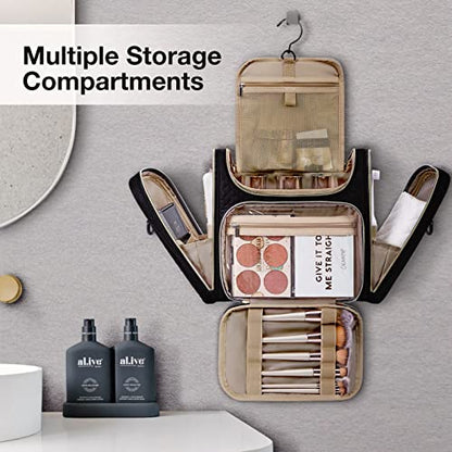 BAGSMART Neceser de viaje, neceser de viaje para mujer, bols