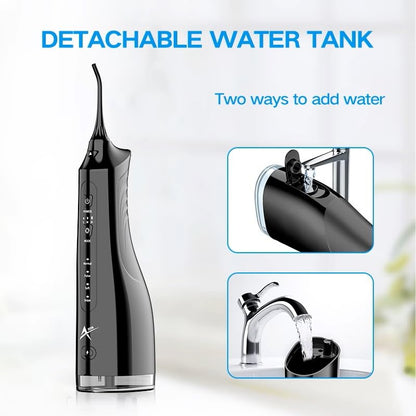 ZEXIS ZX-300 Irrigador dental de agua para cuidado dental y