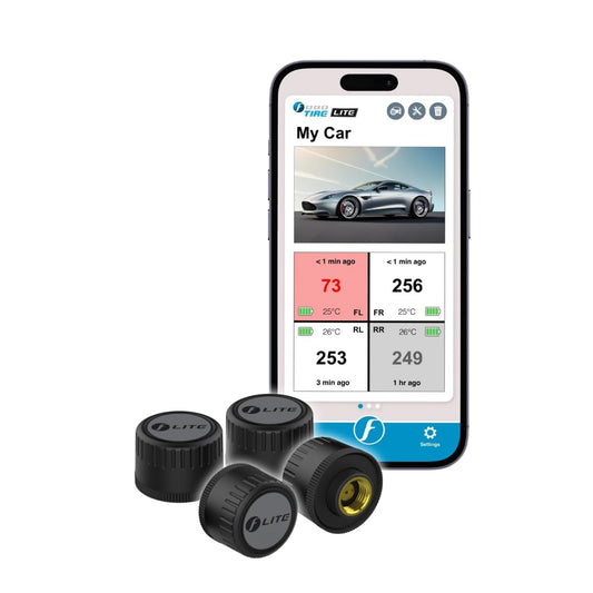 FOBO TIRE LITE Sensor TPMS – Sistema inalámbrico de monitore