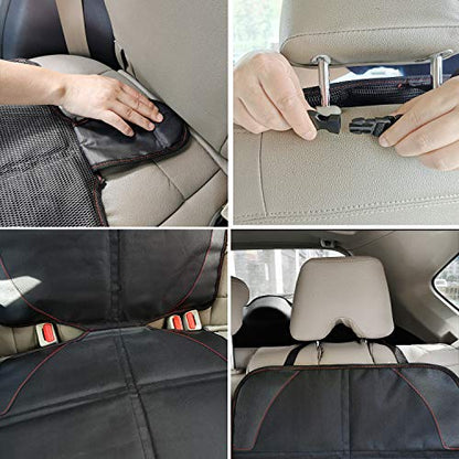 Protector de asiento de automóvil para niños, bebés, mascota