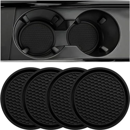 Portavasos para automóvil, 4 unidades, universales, antidesl