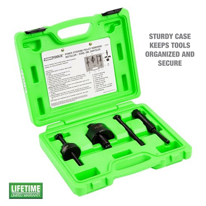 OEMTOOLS 37031 Kit de extractor e instalador de poleas de di