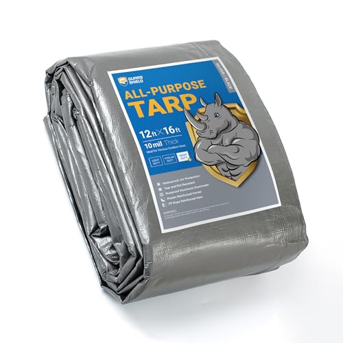 GUARD SHIELD Lona resistente de 12 x 16 pies, cubierta de lo