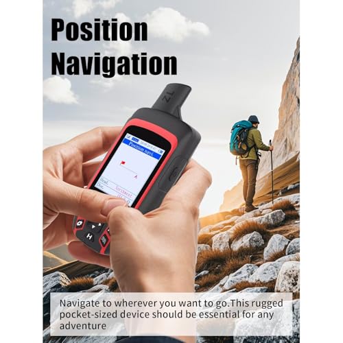 GPS de mano A6 para senderismo, soporte Multi-GNSS, navegado