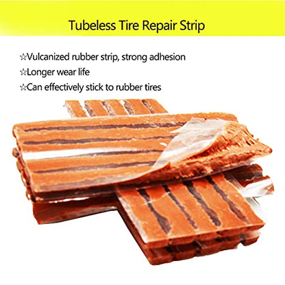 Kit de tapones para neumáticos de alta resistencia, 26 pieza